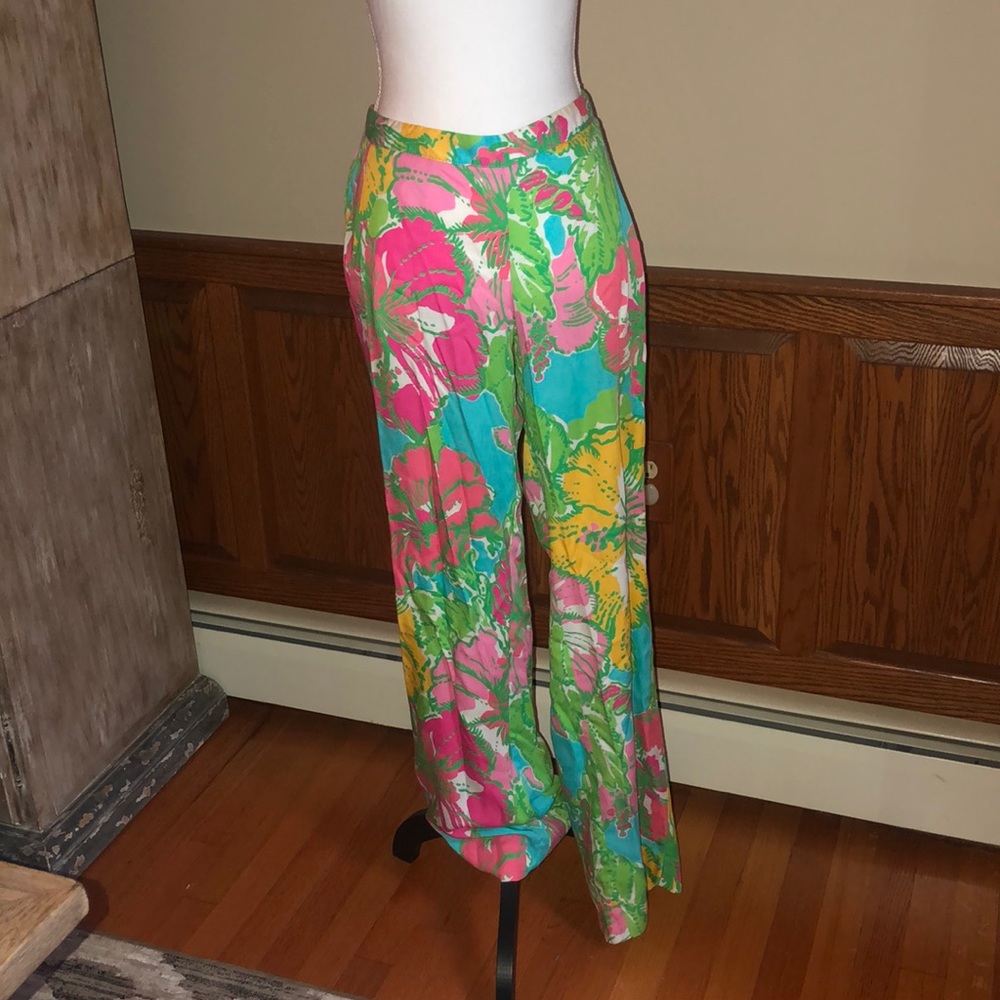 Lilly Pulitzer Palazzo Pant - Big Flirt Print